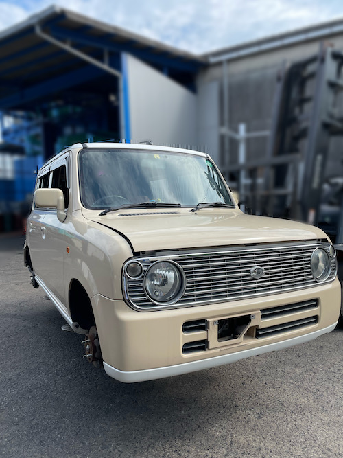 スズキラパン平成19年式(2007年式)岡山県倉敷市の買取実績2022/10/11画像1