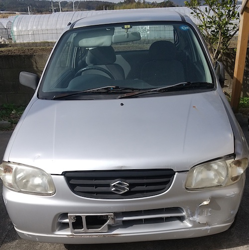 スズキアルト平成16年式(2004年式)鹿児島県指宿市の買取実績2023/06/13画像1