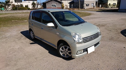 ダイハツミラ平成16年式(2004年式)鳥取県境港市の買取実績2023/06/13画像1