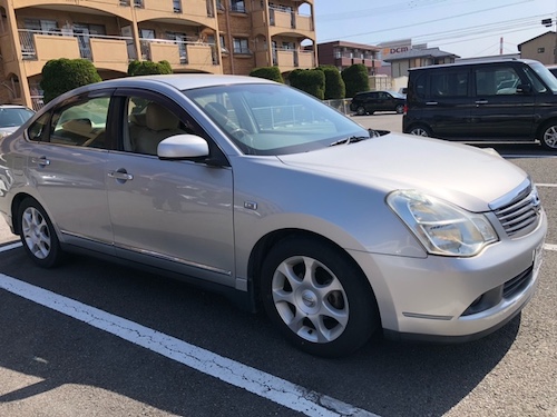 ニッサンブルーバードシルフィ平成18年式(2006年式)徳島県徳島市の買取実績2023/08/03画像1