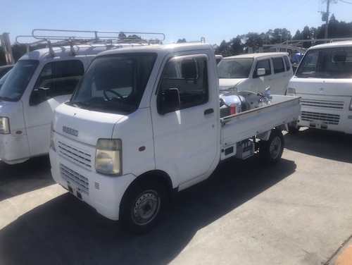 スズキキャリィトラック平成17年式(2005年式)鹿児島県出水市の買取実績2023/06/13画像1