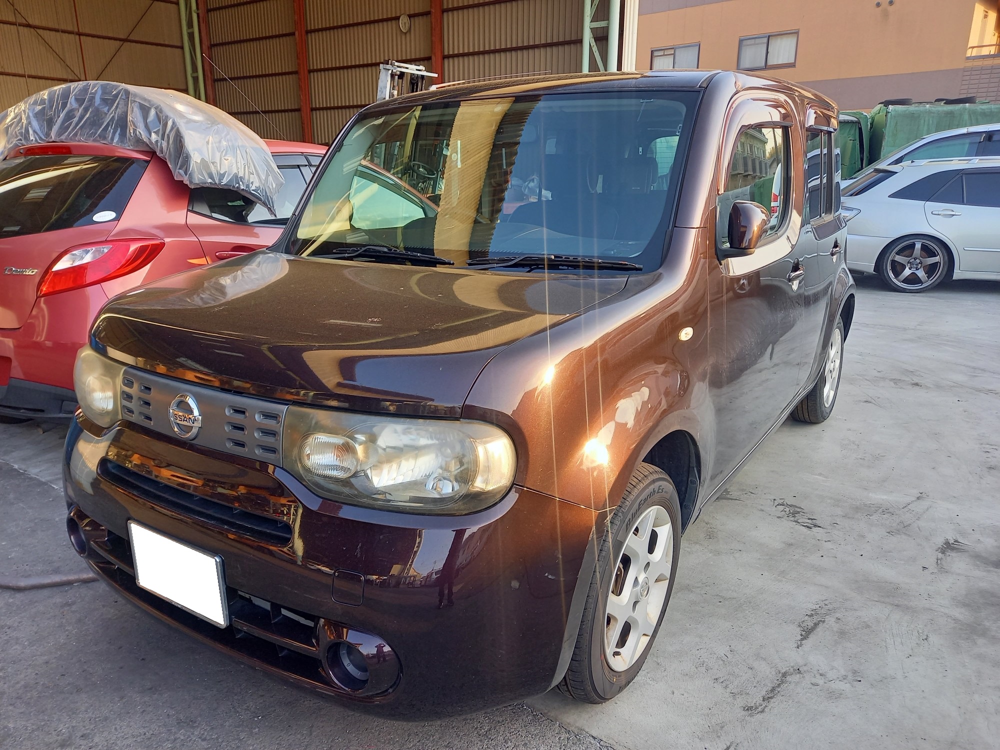 ニッサンキューブ平成23年式(2011年式)愛媛県西予市の買取実績2023/09/08画像1