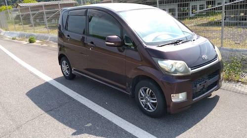 ダイハツムーヴ平成19年式(2007年式)鳥取県西伯郡 南部町の買取実績2023/10/20画像1