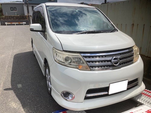 ニッサンセレナ平成22年式(2010年式)広島県福山市の買取実績2023/11/30画像1