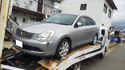 ニッサンブルーバードシルフィ平成18年式(2006年式)鳥取県鳥取市の買取実績2023/10/20画像1