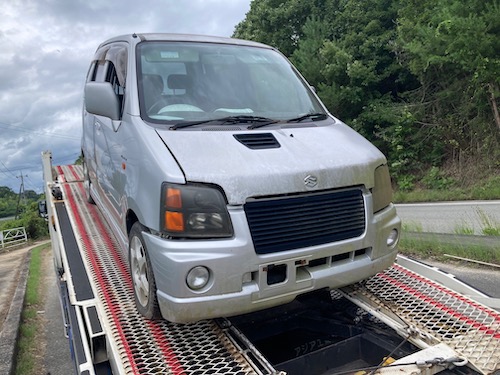 スズキワゴンＲ平成14年式(2002年式)広島県三原市の買取実績2023/11/30画像1