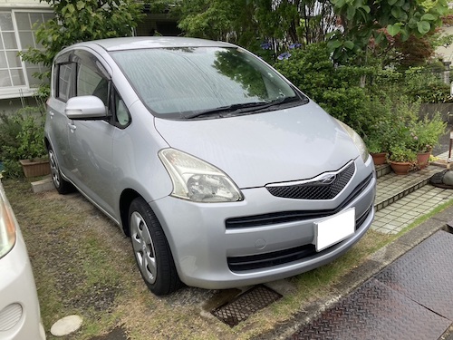 トヨタラクティス平成18年式(2006年式)鳥取県鳥取市の買取実績2023/11/20画像1