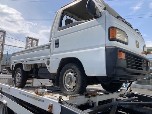 ホンダアクティトラック平成3年式(1991年式)鳥取県鳥取市の買取実績2023/11/20画像1