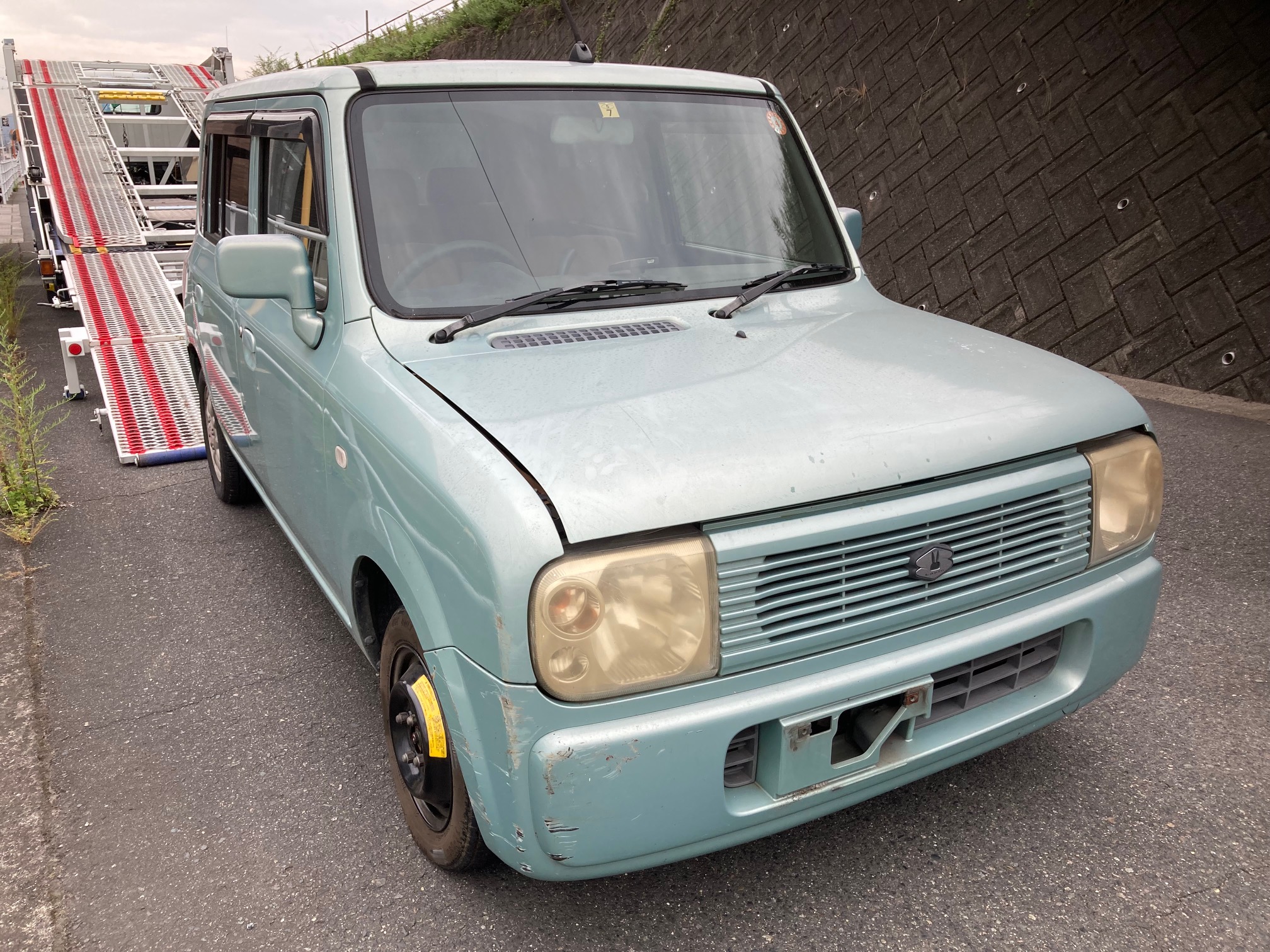 スズキラパン平成14年式(2002年式)広島県福山市の買取実績2024/01/25画像1