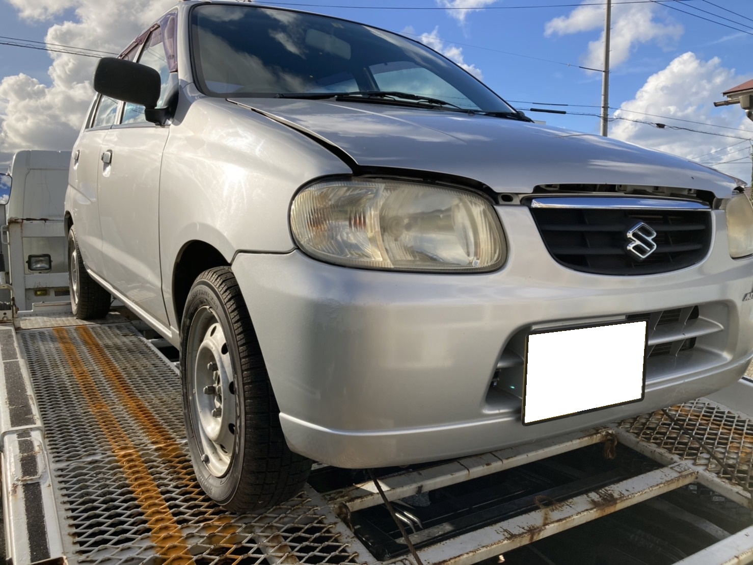 スズキアルト平成15年式(2003年式)鳥取県鳥取市の買取実績2024/03/15画像1