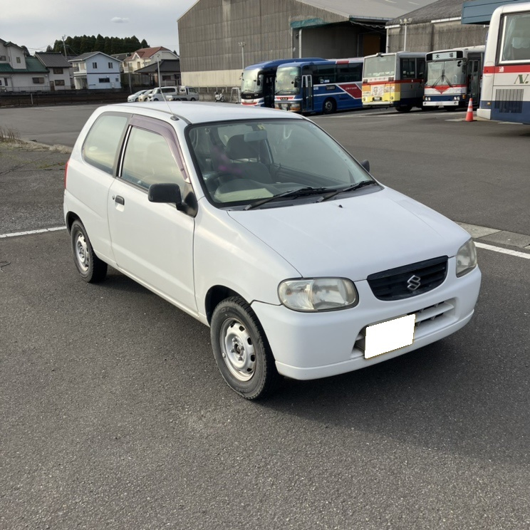 スズキアルト平成14年式(2002年式)鹿児島県霧島市の買取実績2024/05/07画像1