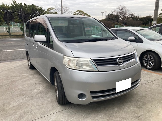 ニッサンセレナ平成19年式(2007年式)広島県三原市の買取実績2024/05/07画像1