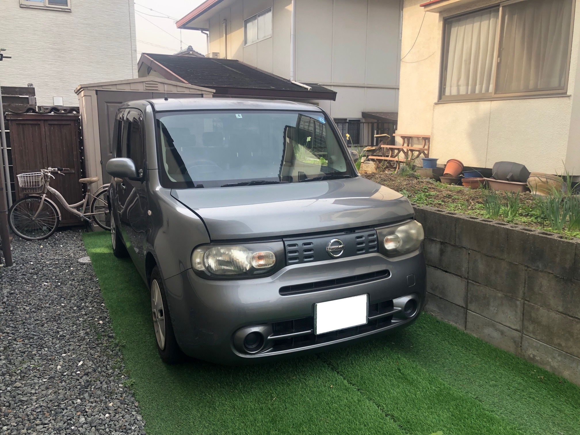 ニッサンキューブ平成23年式(2011年式)広島県福山市の買取実績2024/07/01画像1