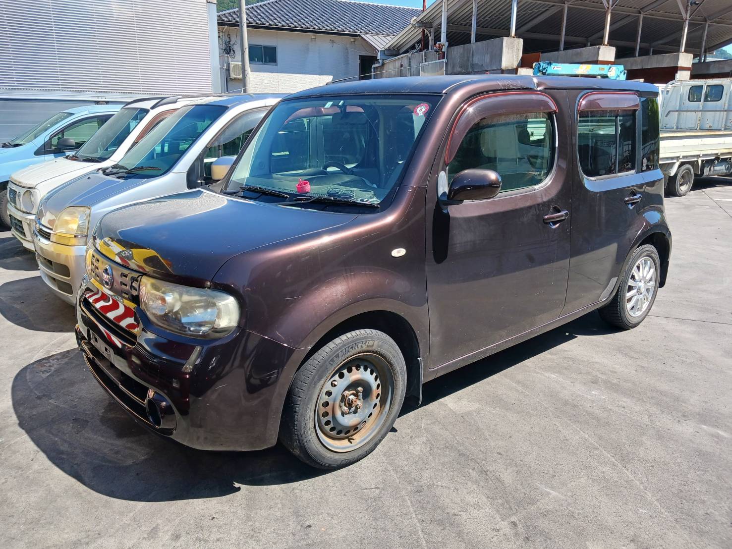 ニッサンキューブ平成22年式(2010年式)広島県安芸高田市の買取実績2024/11/08画像1