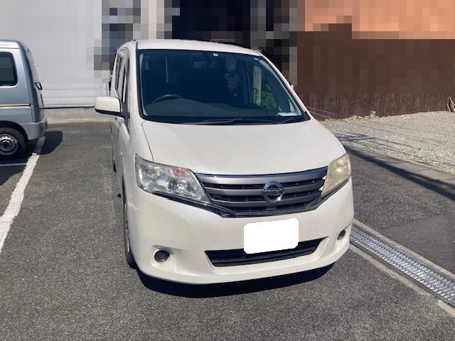 ニッサンセレナ平成23年式(2011年式)広島県三原市の買取実績2024/11/08画像1