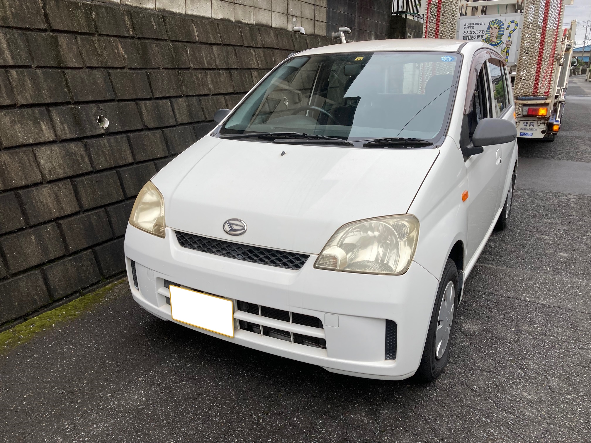 ダイハツミラ平成15年式(2003年式)広島県福山市の買取実績2025/03/05画像1