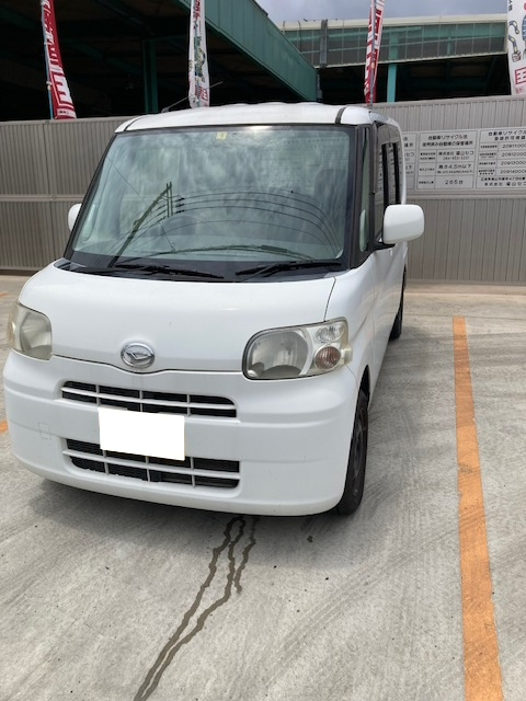ダイハツタント平成20年式(2008年式)広島県福山市の買取実績2024/12/20画像1