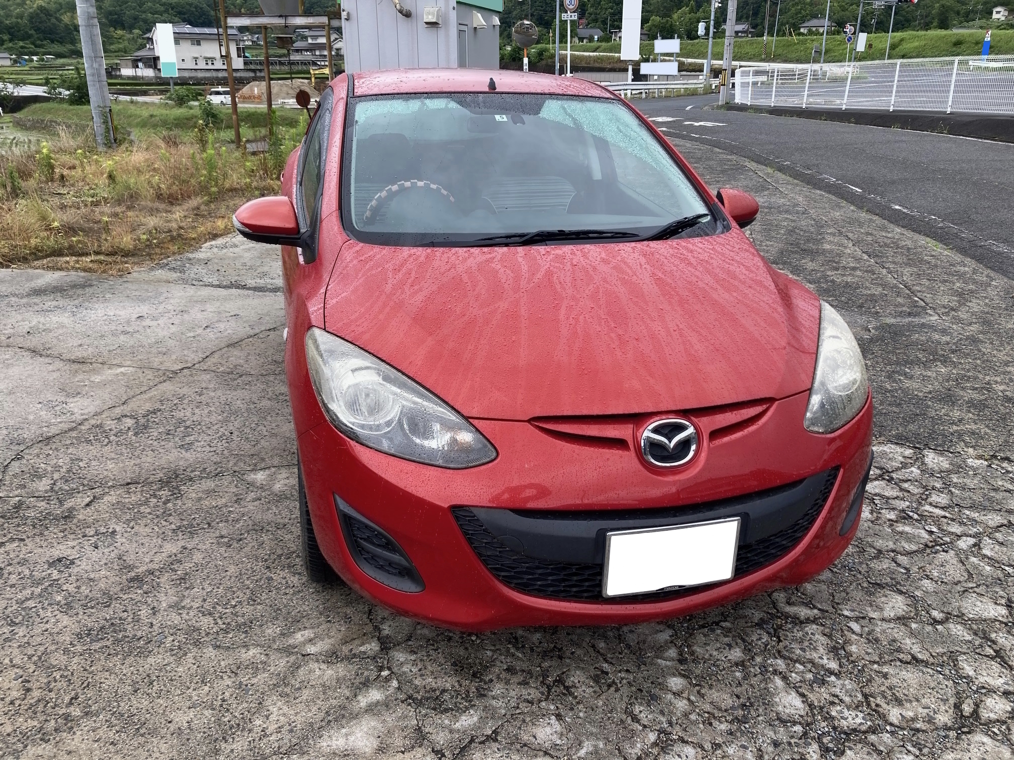 マツダデミオ平成25年式(2013年式)広島県福山市の買取実績2024/12/20画像1