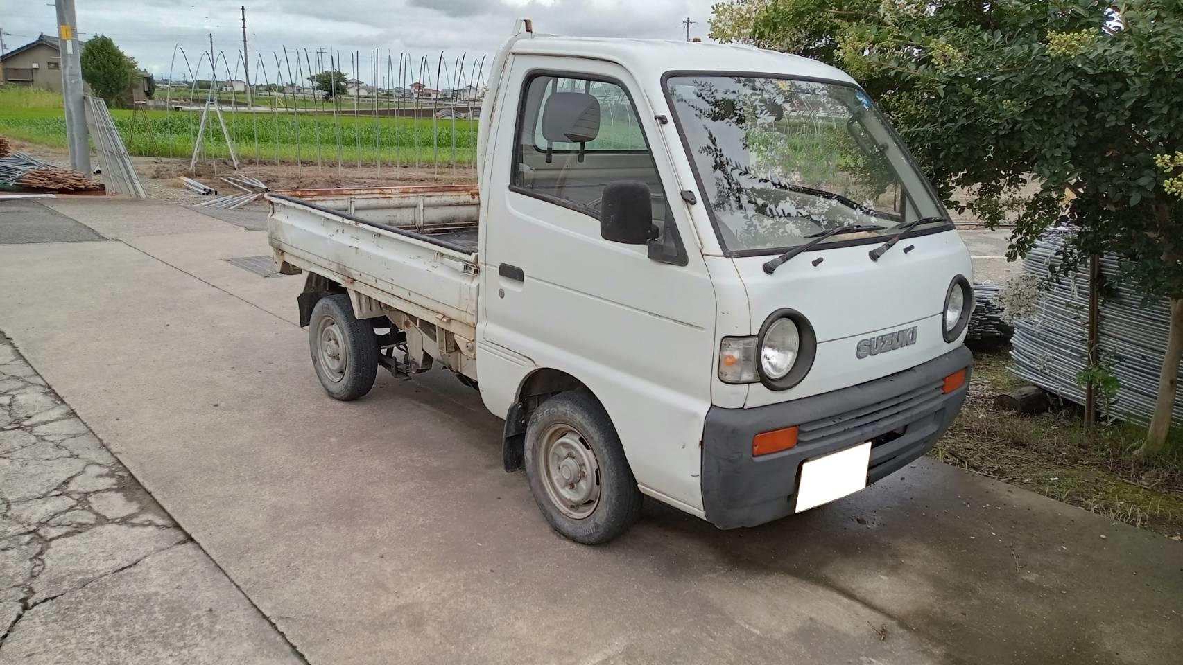 スズキキャリィトラック平成5年式(1993年式)徳島県板野郡 板野町の買取実績2025/01/30画像1