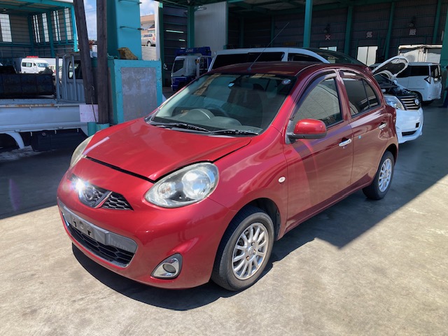 ニッサンマーチ平成26年式(2014年式)広島県福山市の買取実績2025/02/14画像1