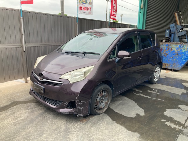 トヨタラクティス平成23年式(2011年式)広島県福山市の買取実績2025/02/14画像1