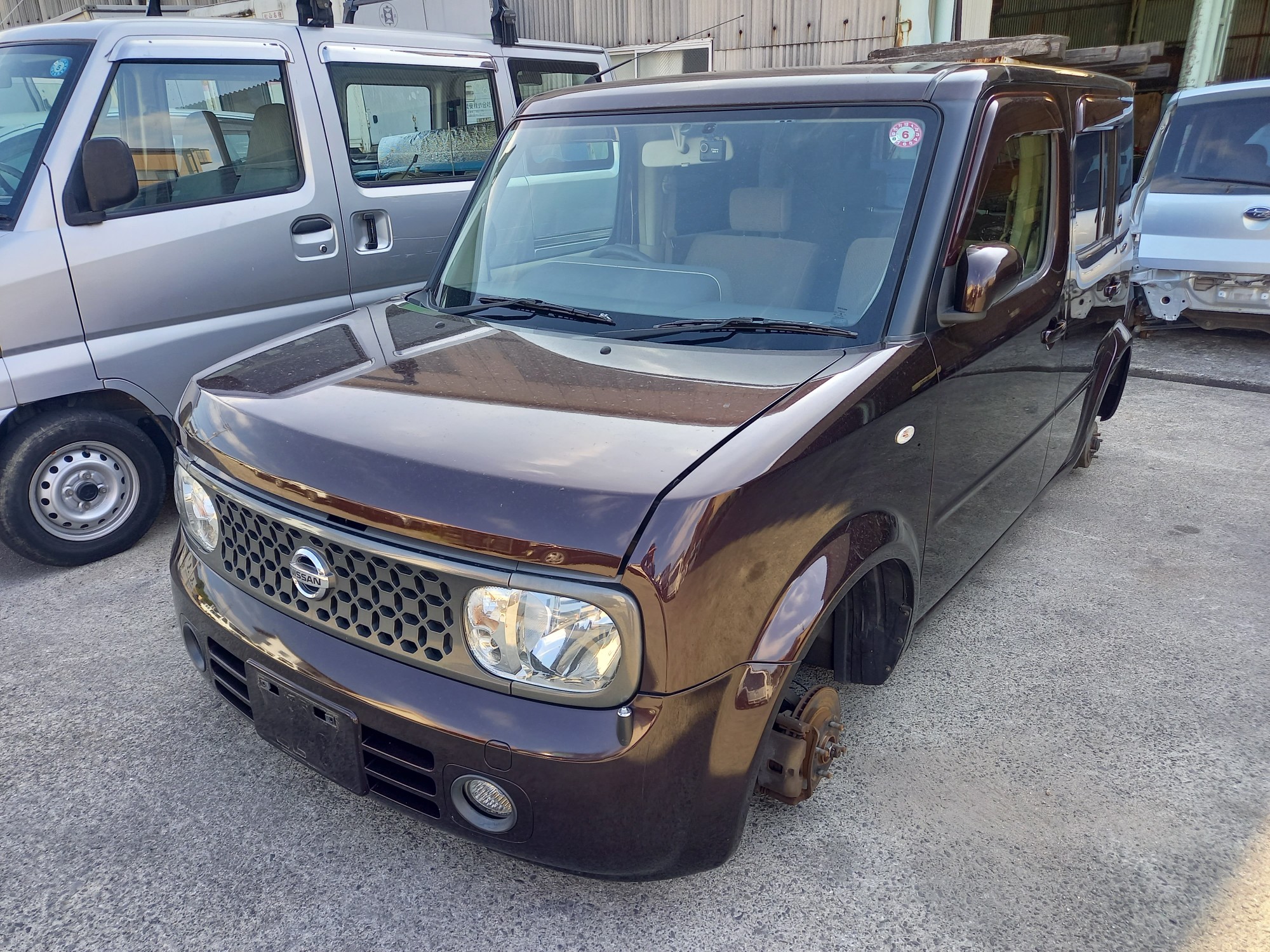 ニッサンキューブ平成20年式(2008年式)愛媛県松山市の買取実績2025/02/14画像1