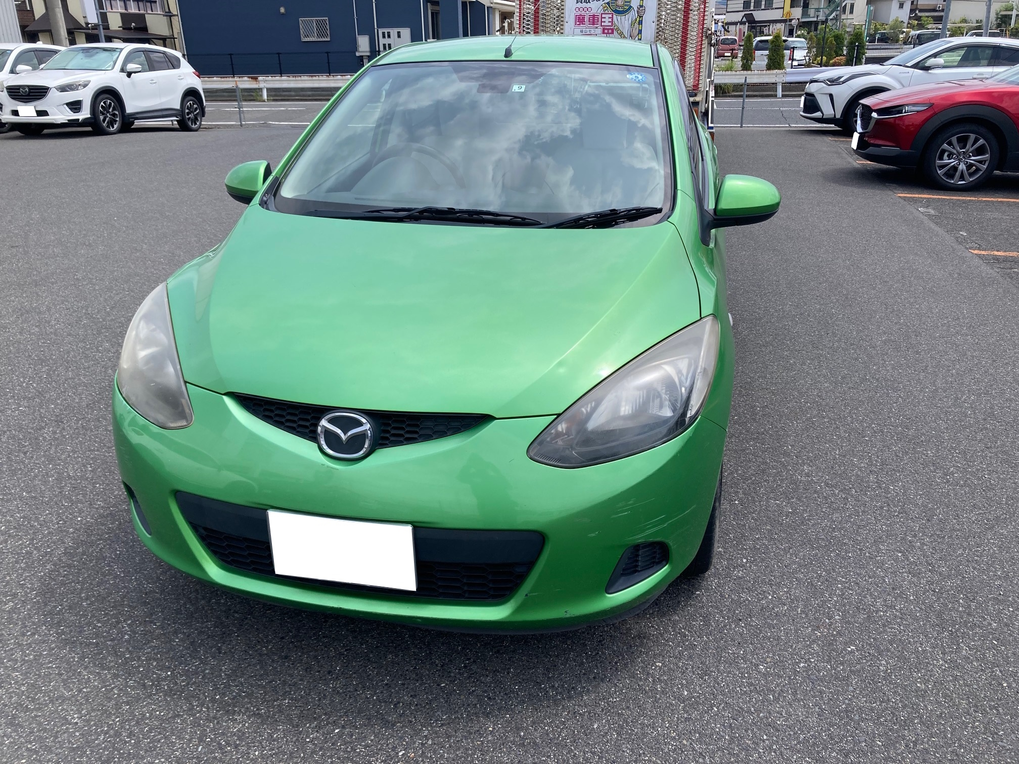 マツダデミオ平成19年式(2007年式)広島県福山市の買取実績2025/02/14画像1