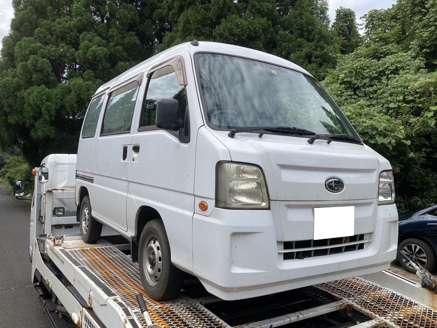 スバルサンバーバン平成24年式(2012年式)鳥取県岩美郡 岩美町の買取実績2025/02/14画像1