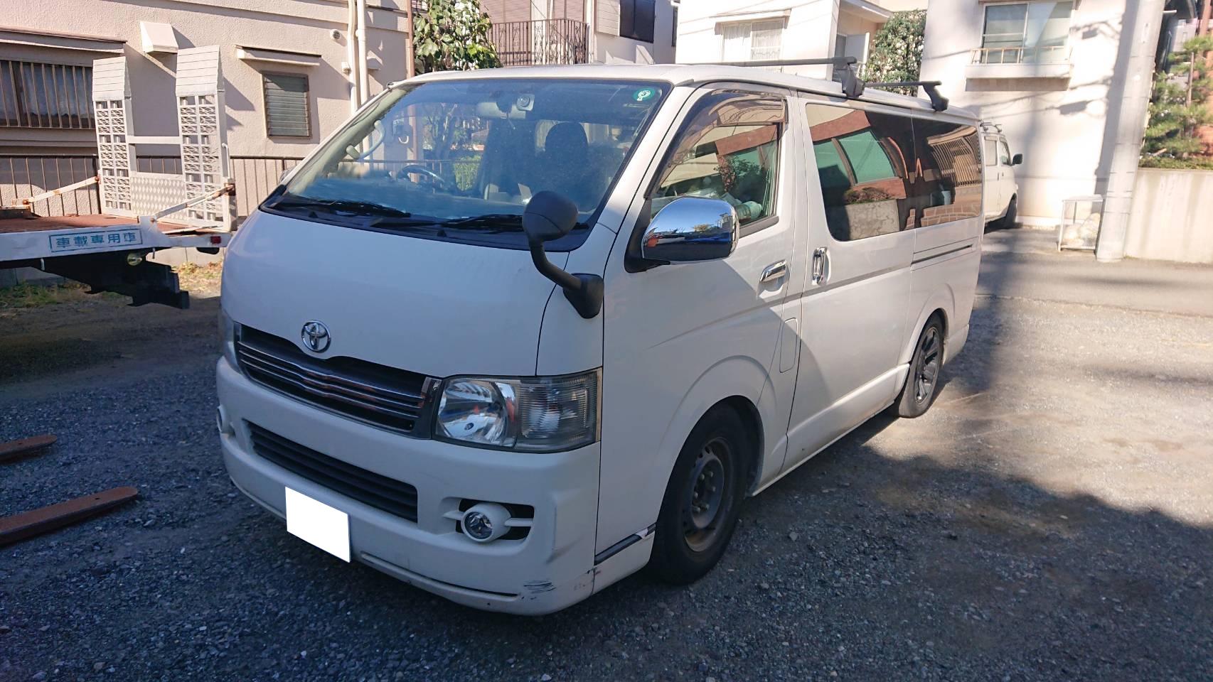 トヨタハイエースレジアス平成22年式(2010年式)東京都世田谷区の買取実績2025/04/25画像1