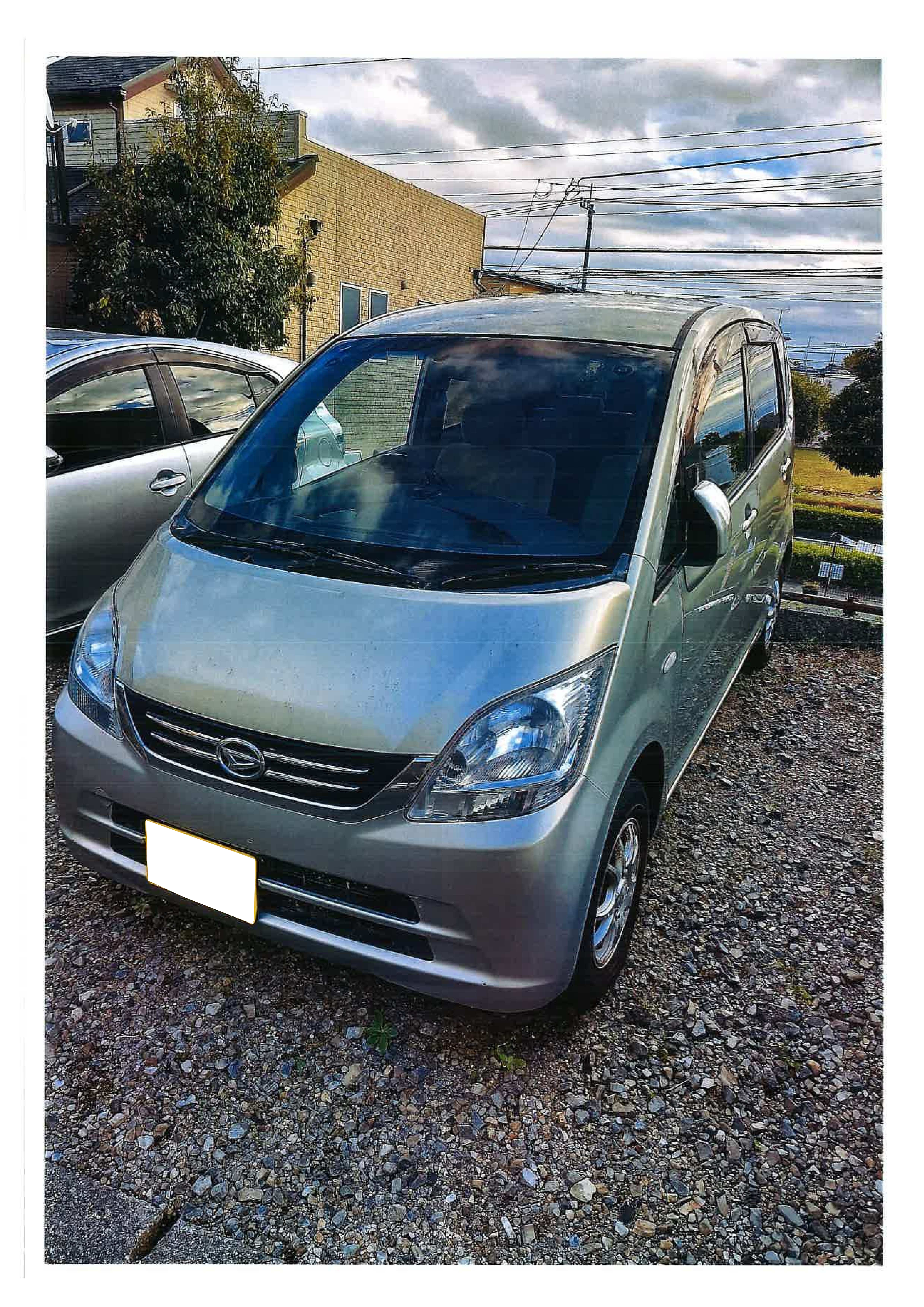 ダイハツムーヴ平成21年式(2009年式)東京都八王子市の買取実績2025/04/25画像1