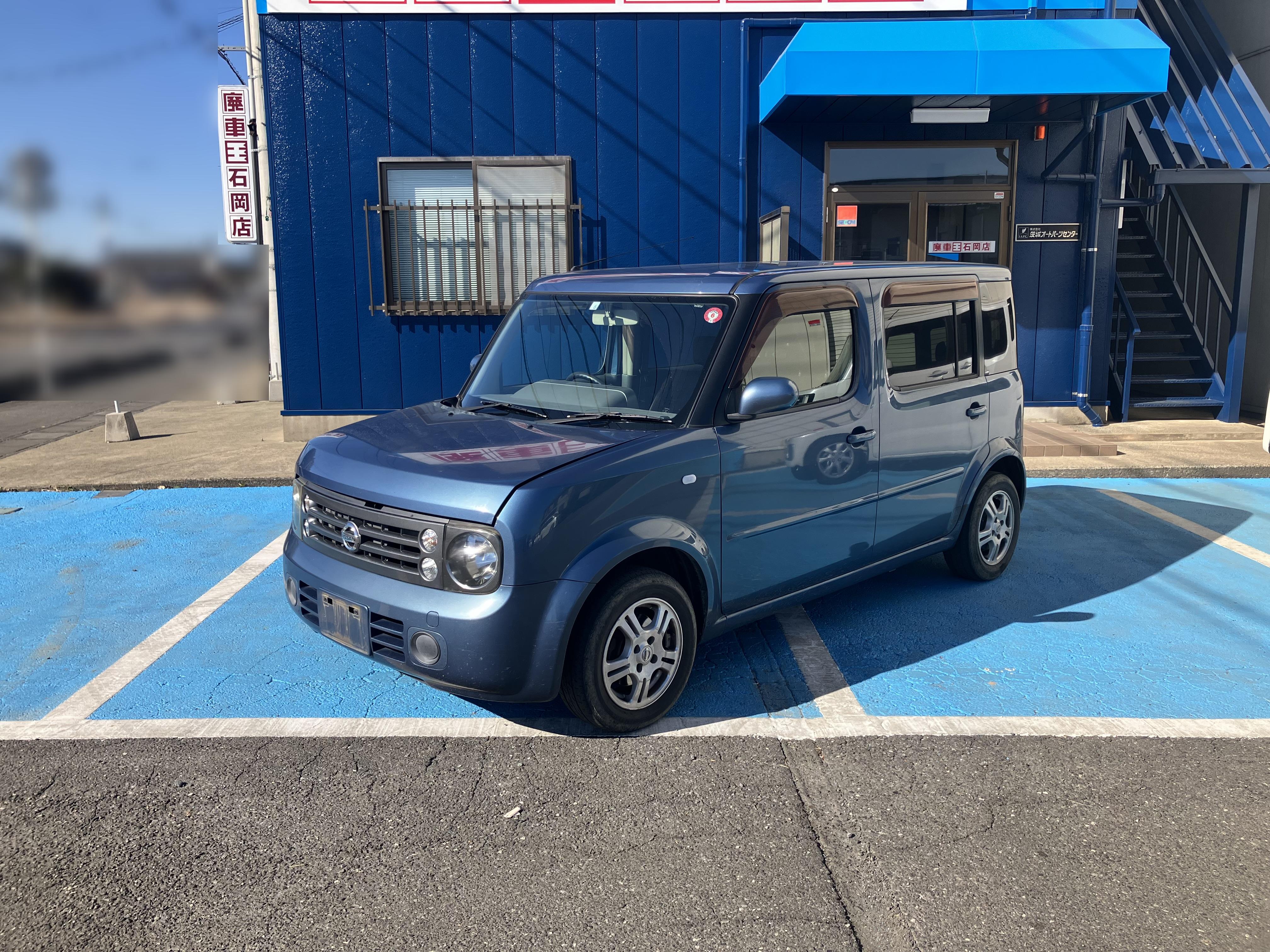 ニッサンキューブキュービック平成18年式(2006年式)茨城県水戸市の買取実績2025/06/25画像1