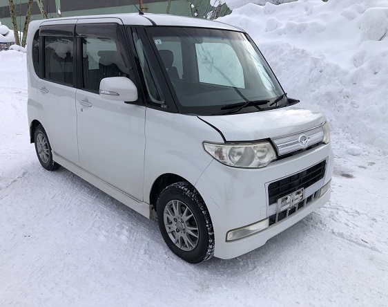 ダイハツタント平成21年式(2009年式)北海道名寄市の買取実績2025/06/25画像1