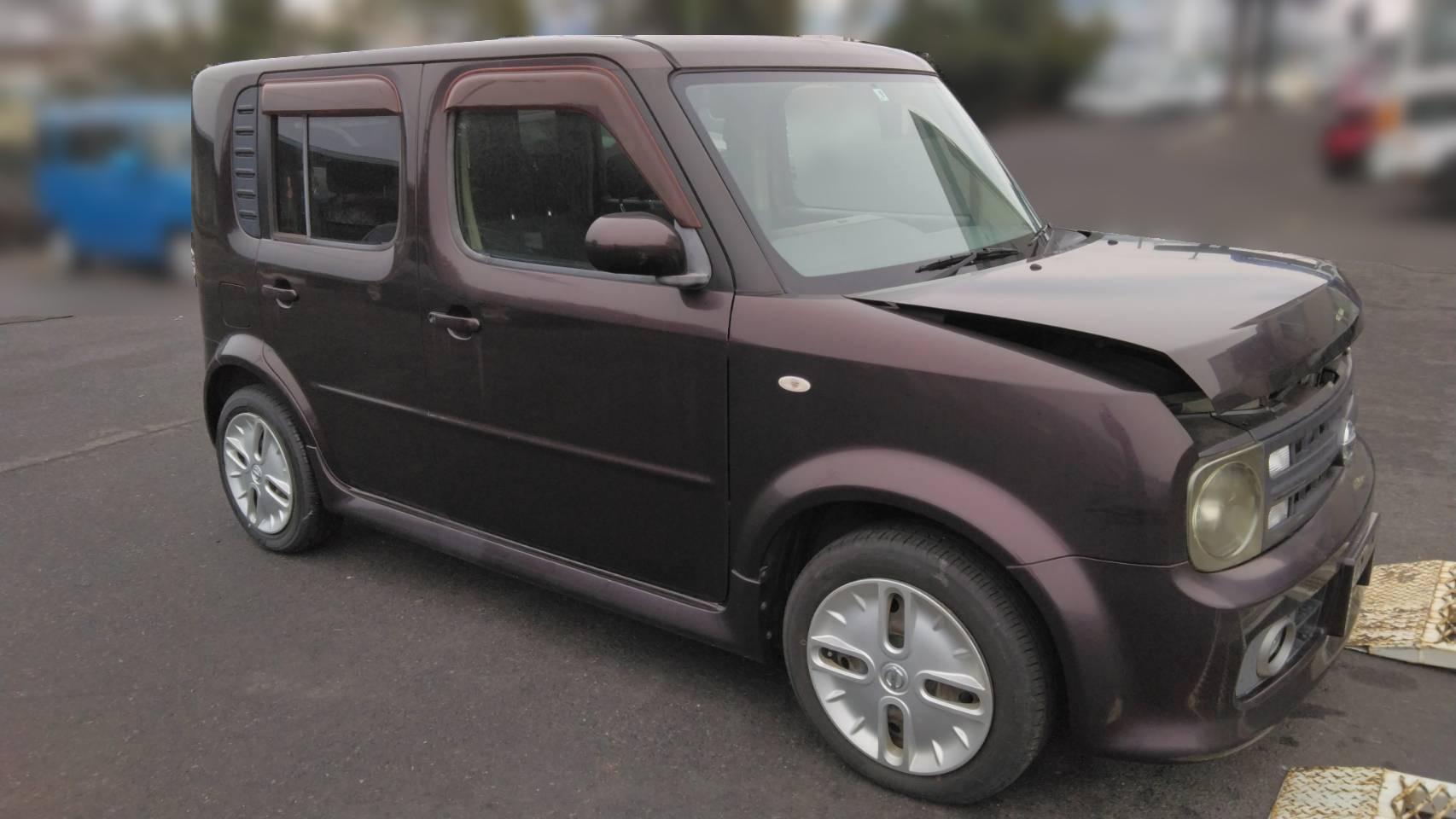 ニッサンキューブ平成19年式(2007年式)福岡県宗像市の買取実績2025/07/09画像1