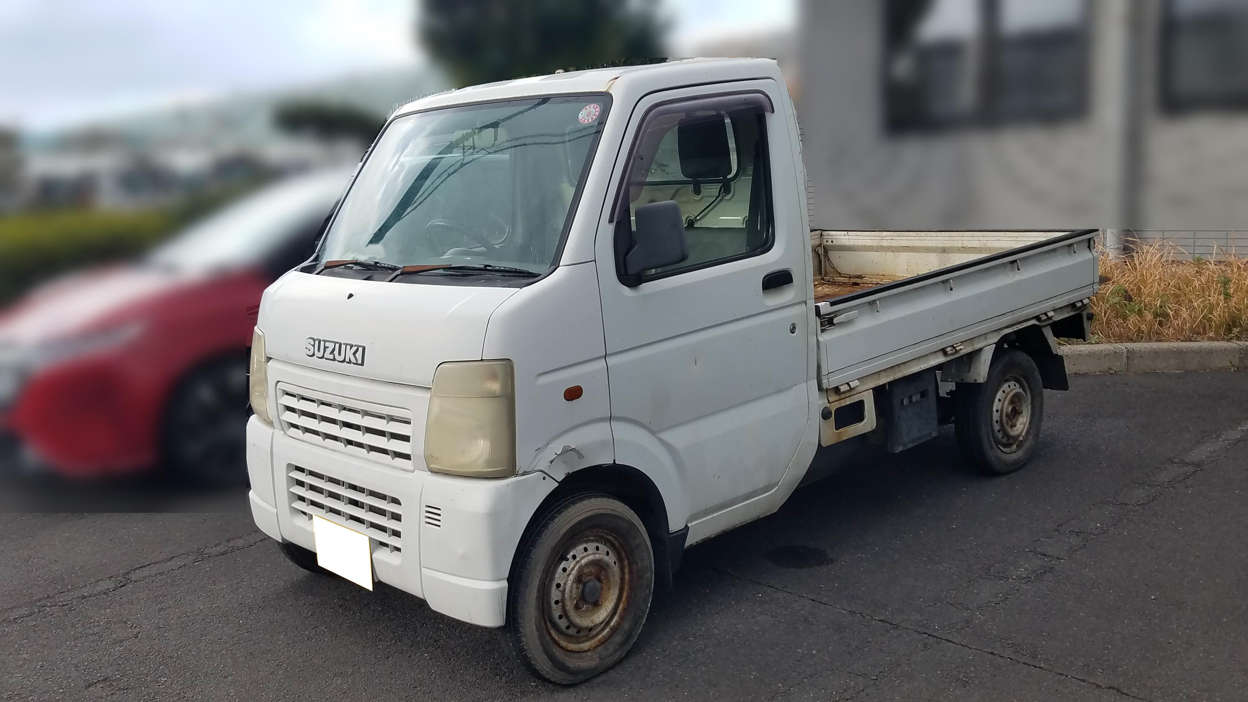 スズキキャリィトラック平成17年式(2005年式)島根県出雲市の買取実績2025/06/25画像1