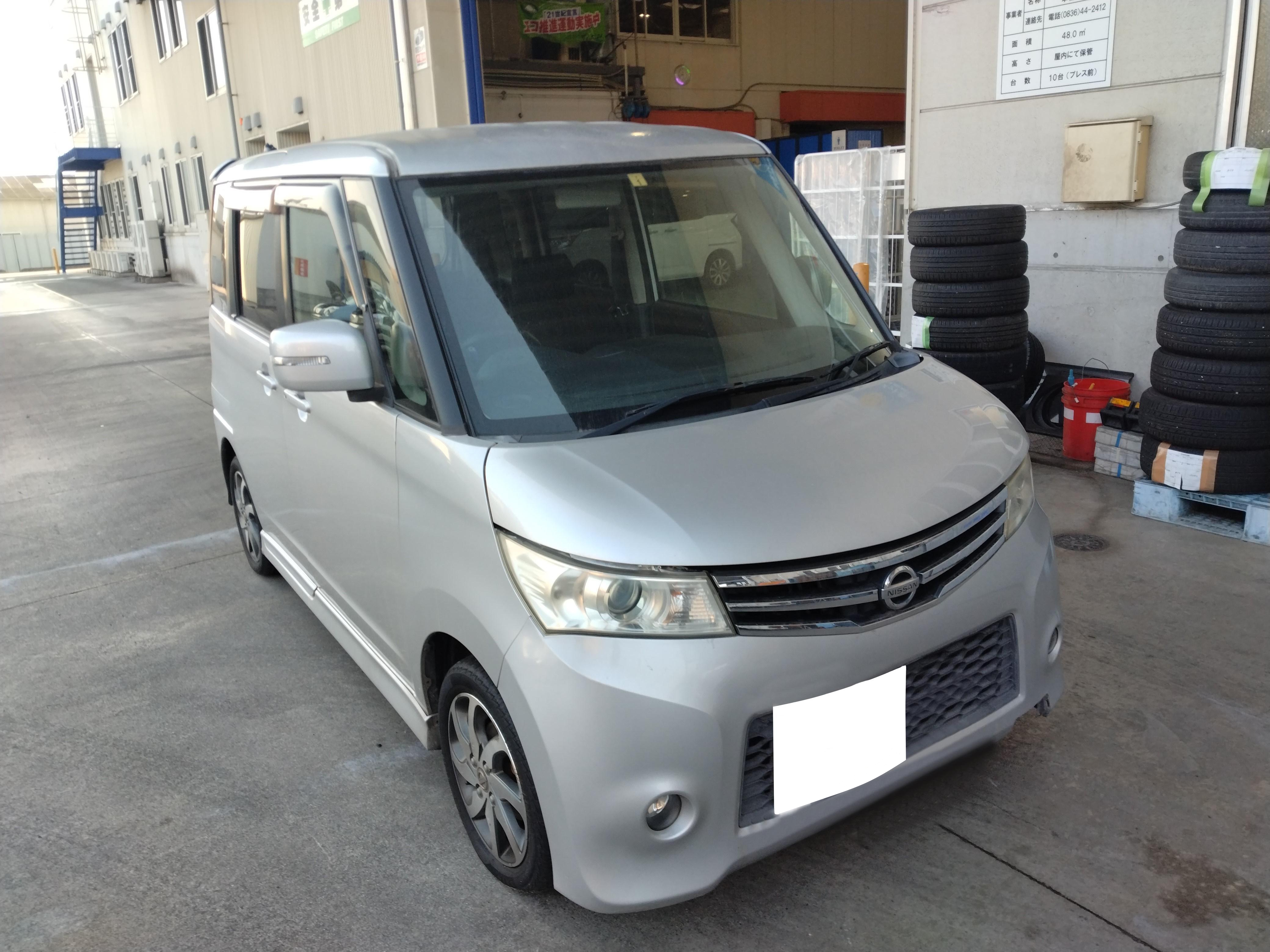 ニッサンルークスハイウェイスター平成21年式(2009年式)山口県宇部市の買取実績2025/06/25画像1