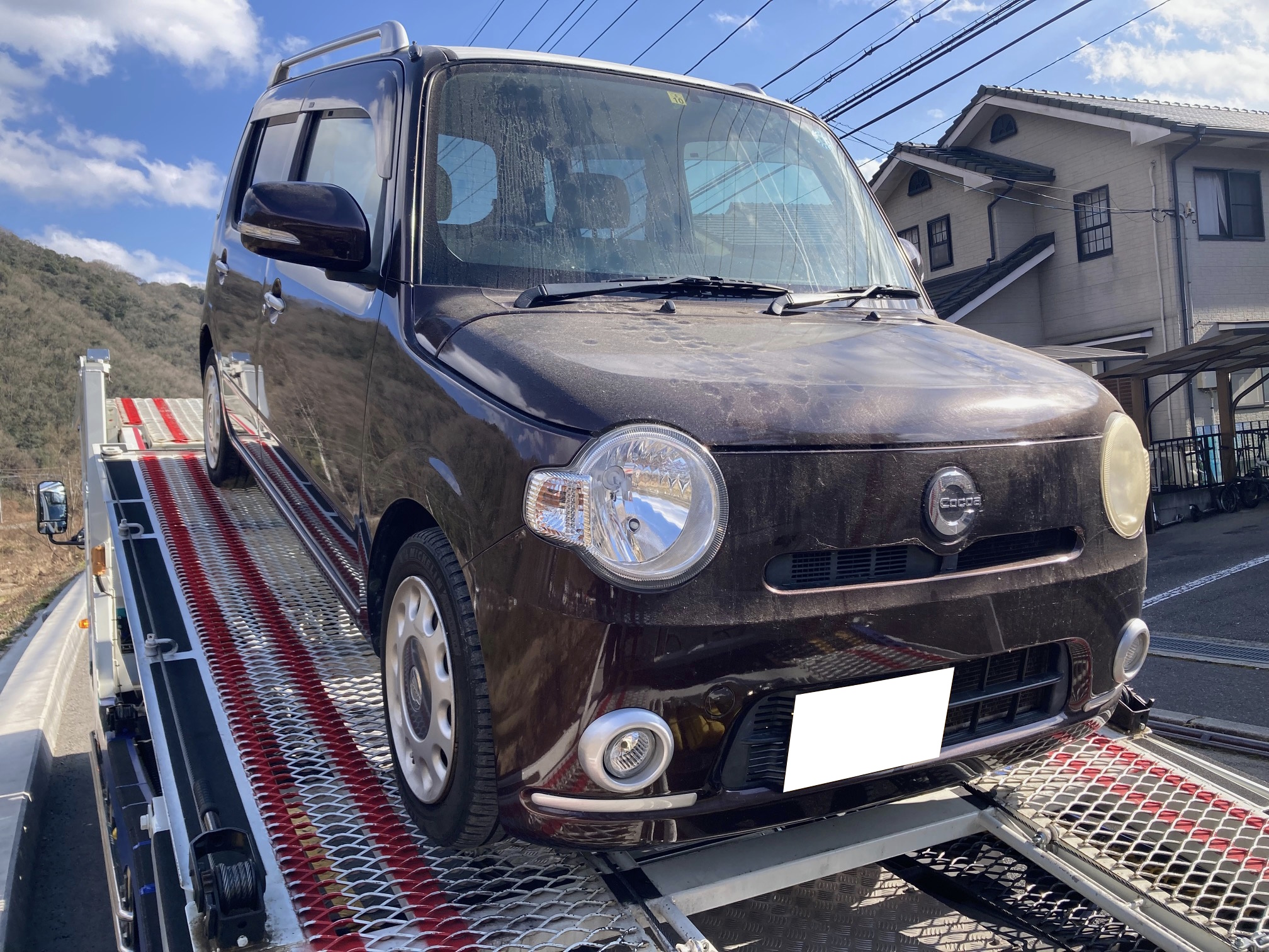 ダイハツミラココア平成24年式(2012年式)広島県三原市の買取実績2025/06/25画像1