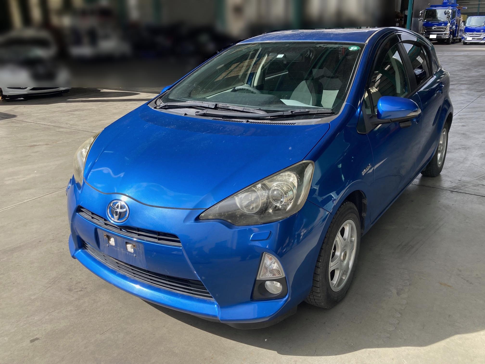 トヨタアクア平成24年式(2012年式)広島県の買取実績2025/07/09画像1