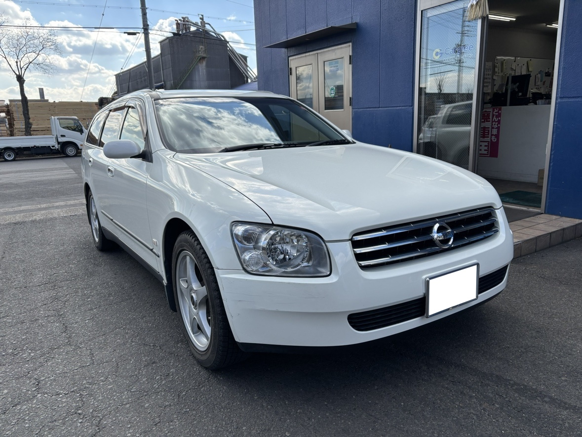 ニッサンステージア平成14年式(2002年式)愛知県愛西市の買取実績2025/06/25画像1