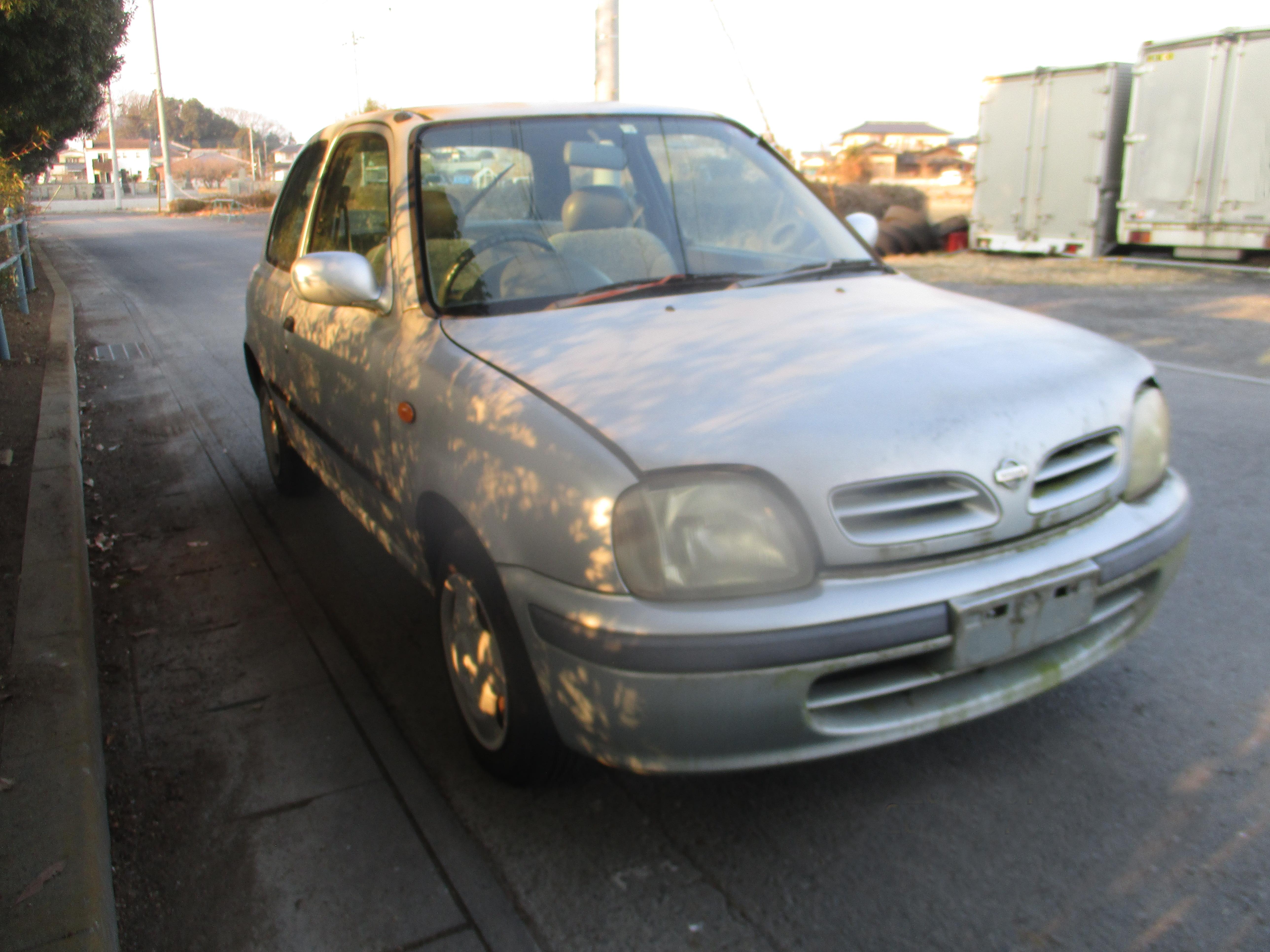 ニッサンマーチ平成9年式(1997年式)茨城県常総市の買取実績2025/06/25画像1