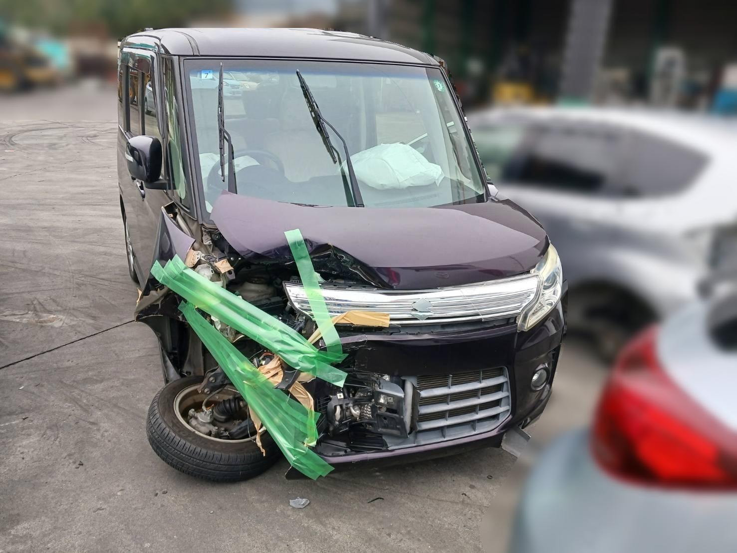 スズキスペーシアカスタム平成25年式(2013年式)広島県廿日市市の買取実績2025/07/09画像1