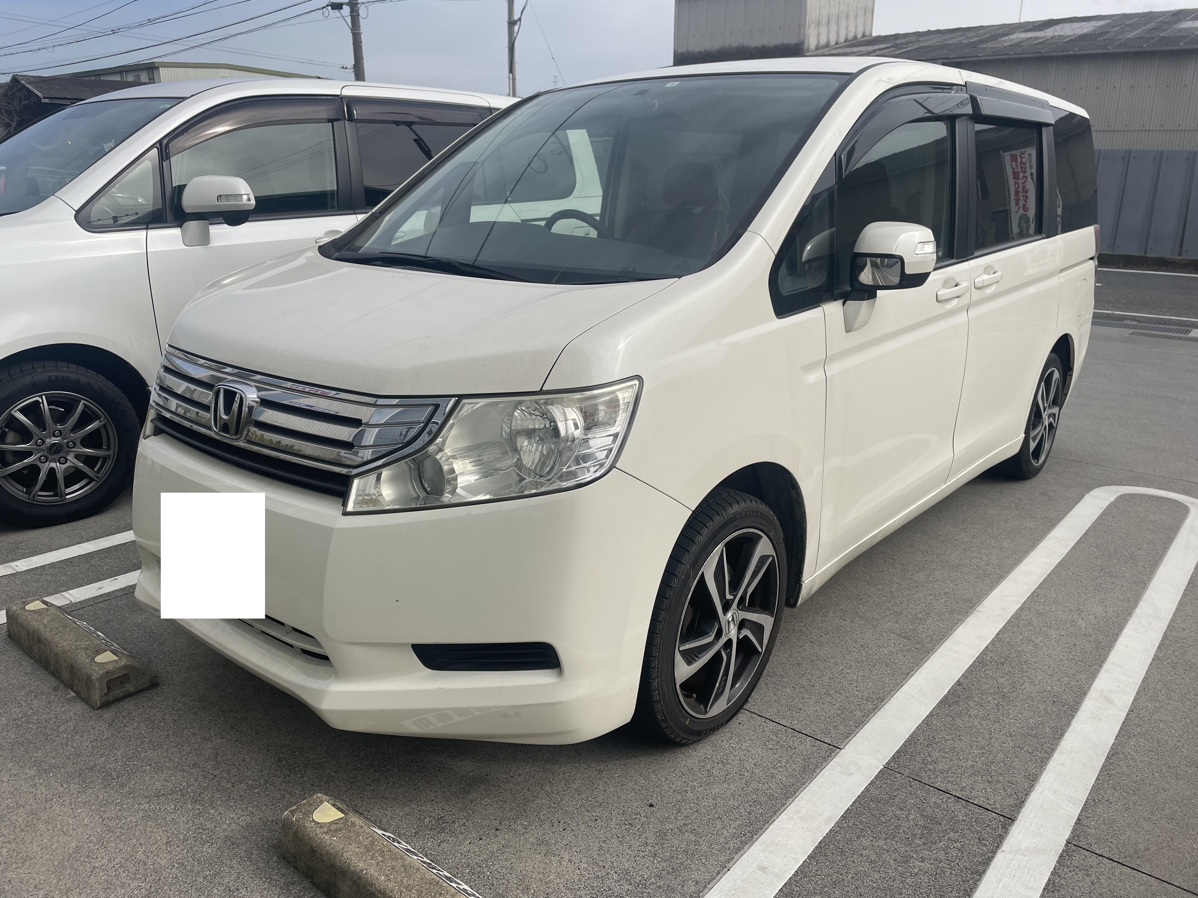 ホンダステップワゴン平成21年式(2009年式)山口県宇部市の買取実績2025/06/25画像1