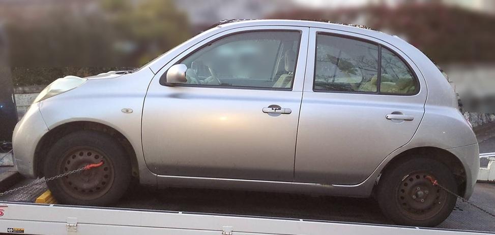 ニッサンマーチ平成19年式(2007年式)千葉県市原市の買取実績2025/06/25画像1