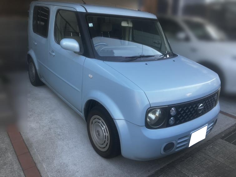 ニッサンキューブ平成18年式(2006年式)鹿児島県鹿児島市の買取実績2025/07/09画像1