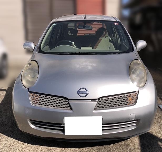 ニッサンマーチ平成16年式(2004年式)千葉県市原市の買取実績2025/07/09画像1