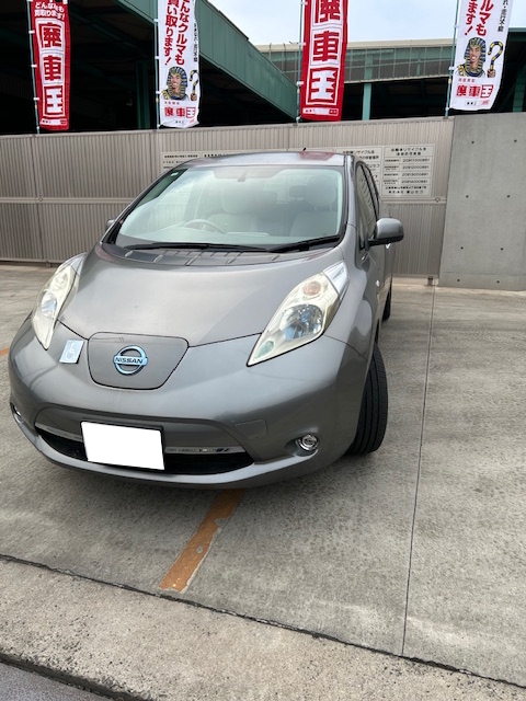 ニッサンリーフ平成24年式(2012年式)広島県福山市の買取実績2025/07/09画像1