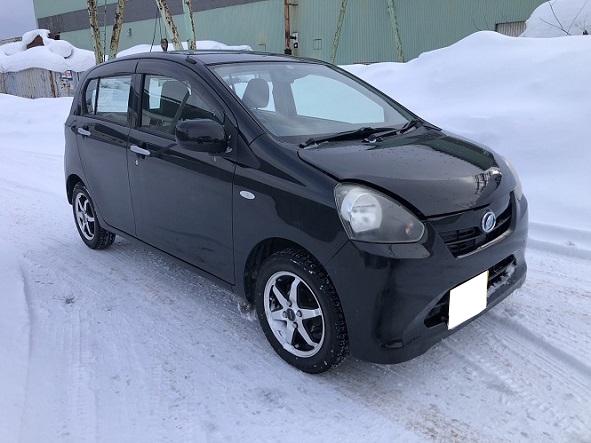 ダイハツミライース平成24年式(2012年式)北海道上川郡 比布町の買取実績2025/07/09画像1