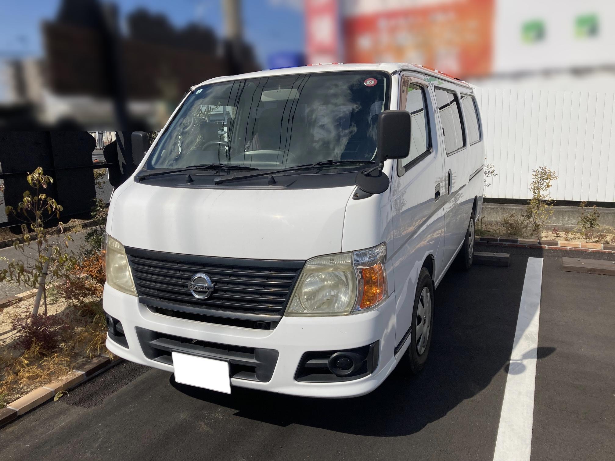 ニッサンキャラバン平成22年式(2010年式)山口県下関市の買取実績2025/07/09画像1