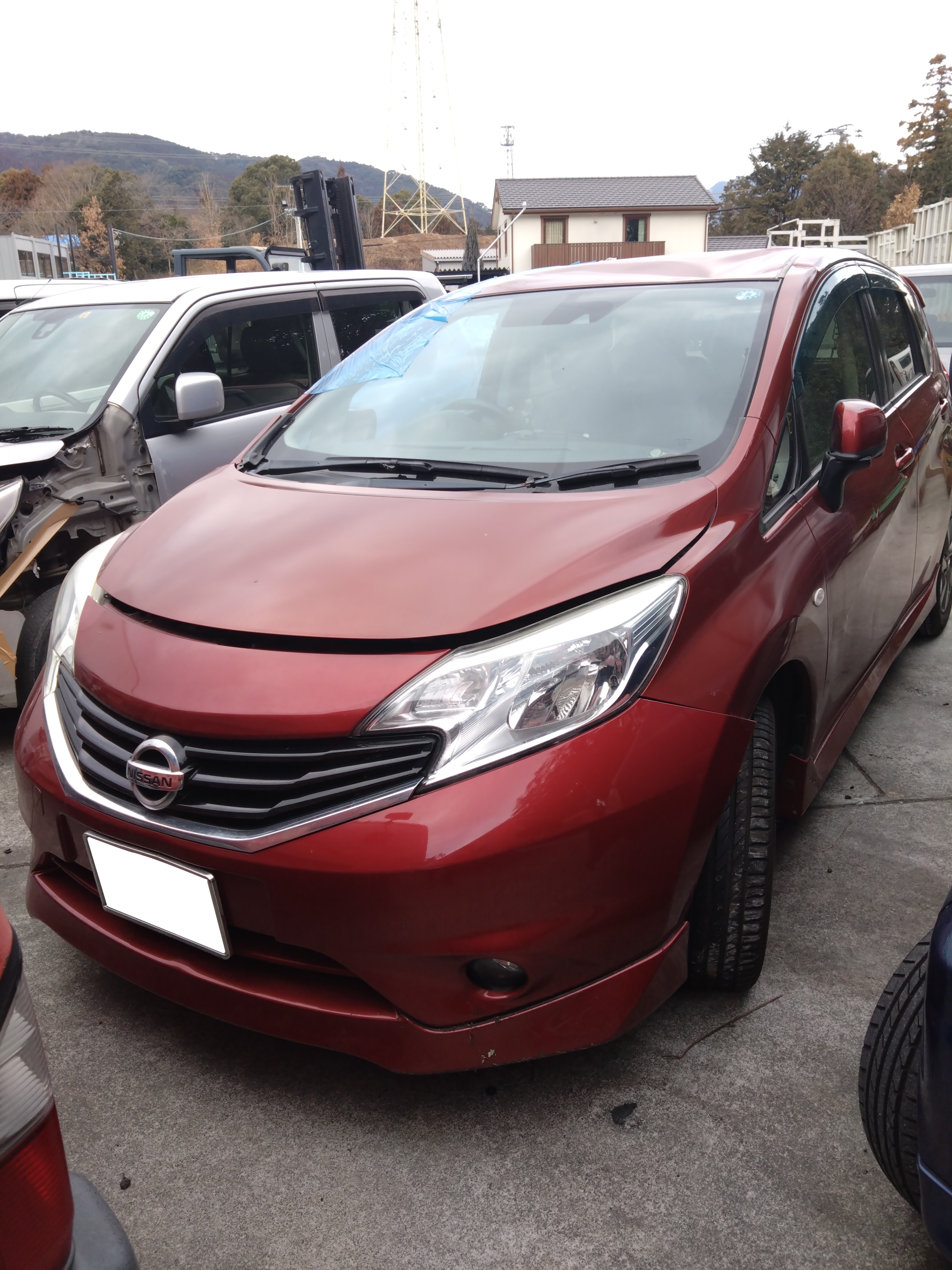 ニッサンノート平成26年式(2014年式)福岡県福岡市の買取実績2025/07/09画像1