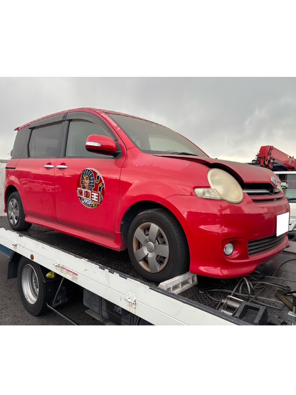 トヨタシエンタ平成19年式(2007年式)岡山県倉敷市の買取実績2025/07/09画像1