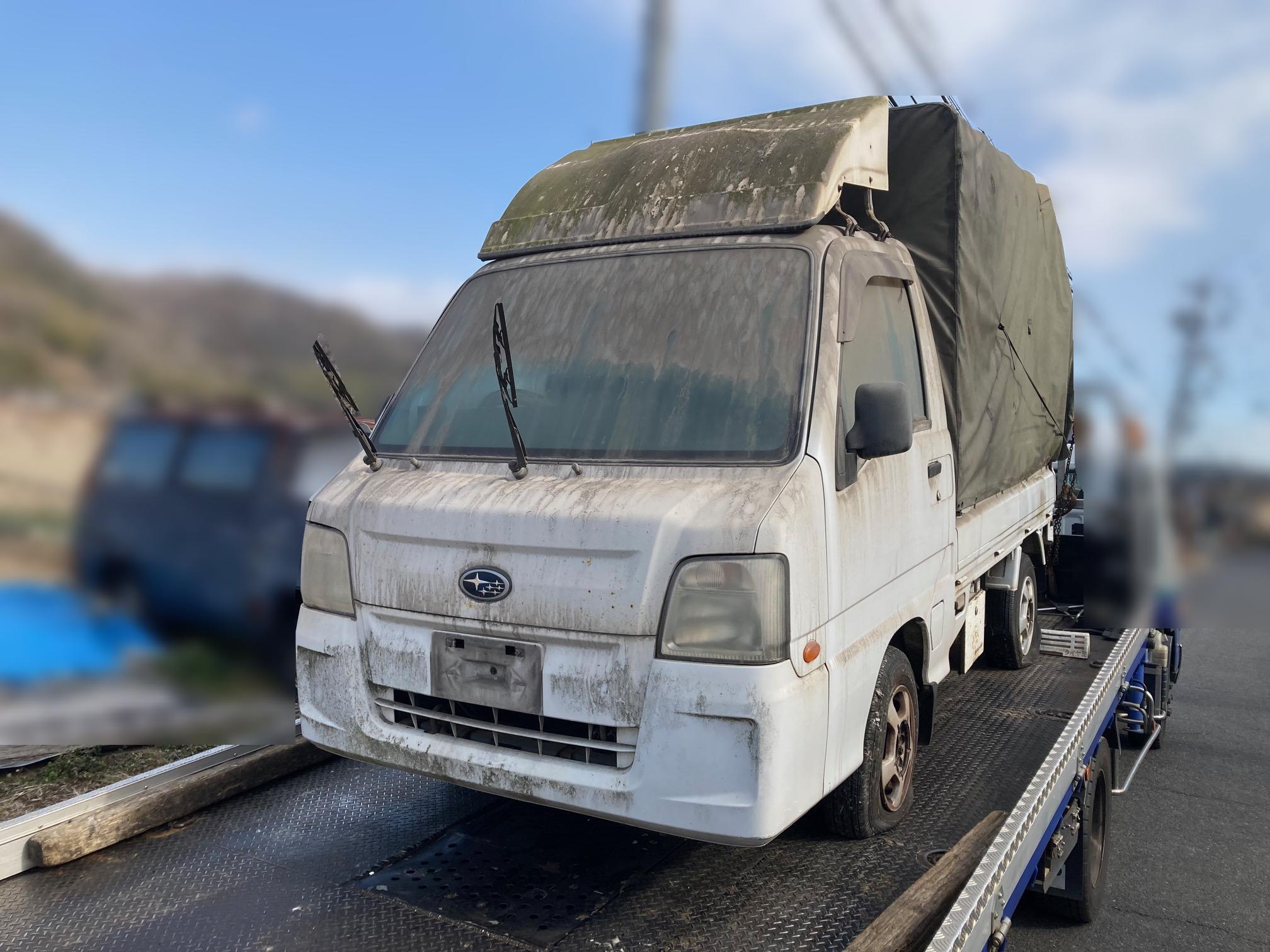 スバルサンバーバン平成22年式(2010年式)岡山県笠岡市の買取実績2025/07/09画像1